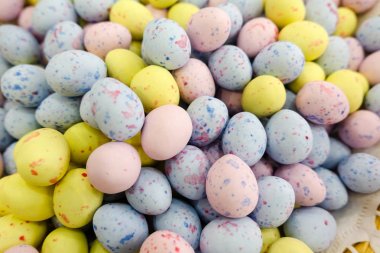 Şeker dükkanında renkli candys