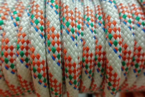 Colored rope and strong rope