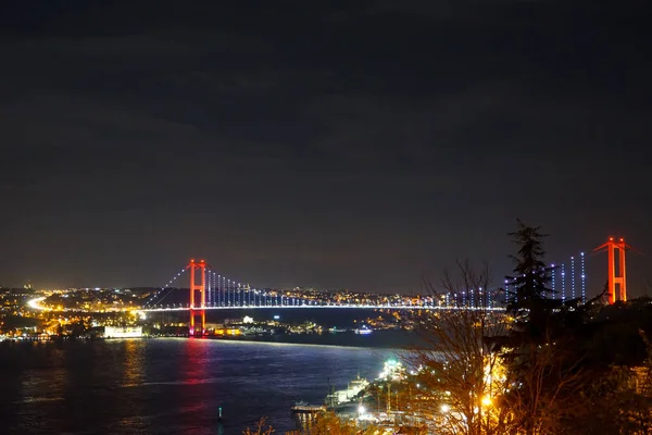Işıklar gece soyut