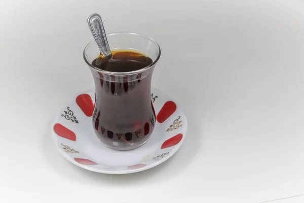 Традиционный Турецкий Чай — стоковое фото