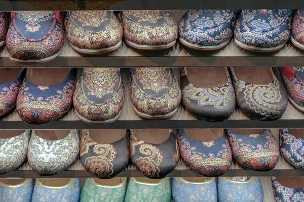 Sapatos Tradicionais Estilo Turco — Fotografia de Stock