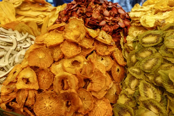 Suszone Owoce Krytego Bazaru — Zdjęcie stockowe