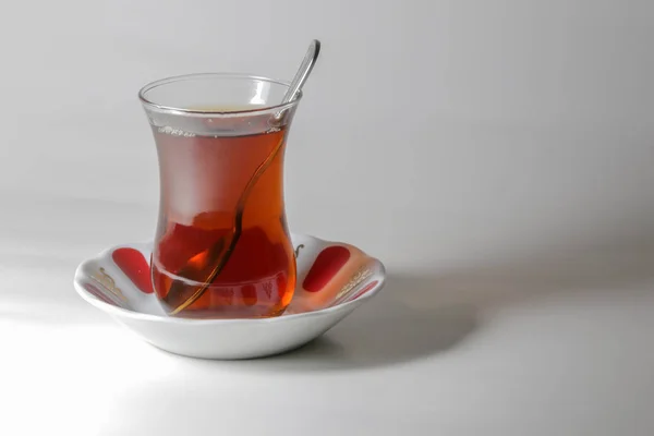 トルコの紅茶 ホット飲めないよ — ストック写真