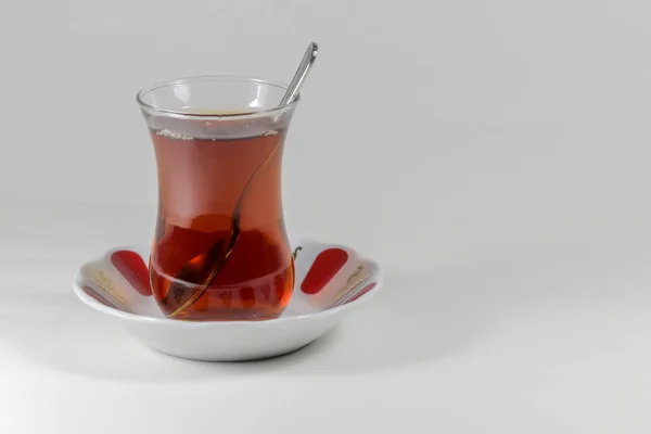 Türkischer Tee Heißer Dirink — Stockfoto