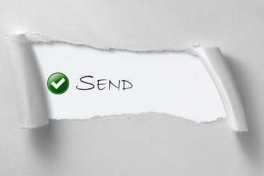 Bussiness kelime ile yeni tasarım, bilgisayar, pazarlama