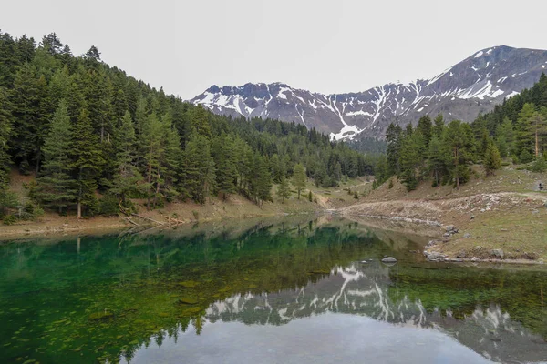Lago Montañas Naturaleza Artvin Savsat — Foto de Stock