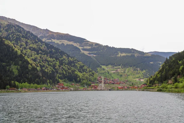 Lago Longo Trabzon Turquia Uzun Gol — Fotografia de Stock