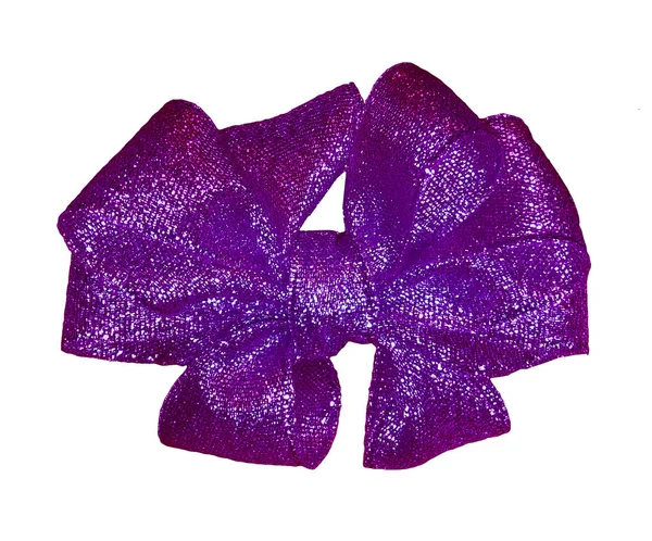 Arco de regalo púrpura — Foto de Stock