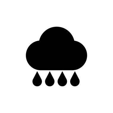 Simge yağmuru. Şablon vektörü tasarla