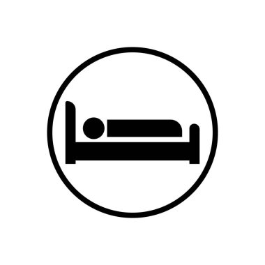 Hastane sembolü. Şablon vektörü tasarla