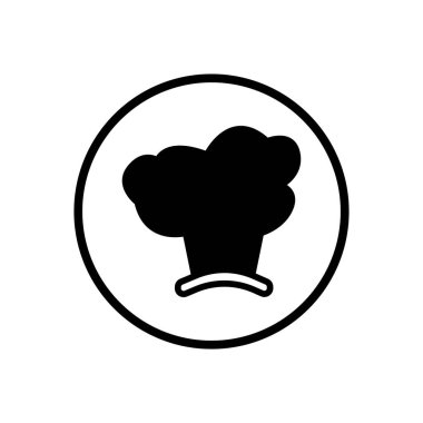 Şef ikonu. Şablon vektörü tasarla