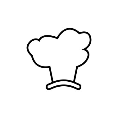 Şef çizgisi ikonu. Şablon vektörü tasarla