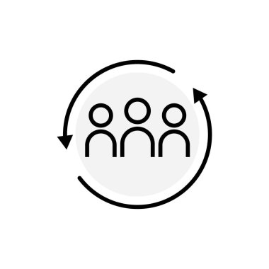 Takım satırı simgesini güncelle. Şablon vektörü tasarla