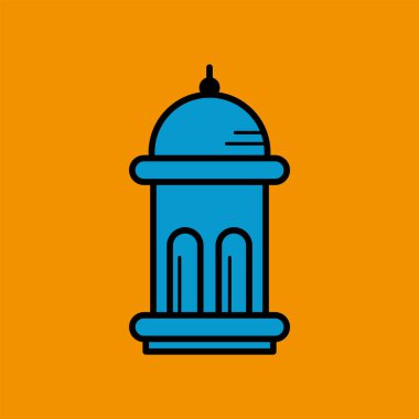 Cami sembolü. Şablon vektörü tasarla