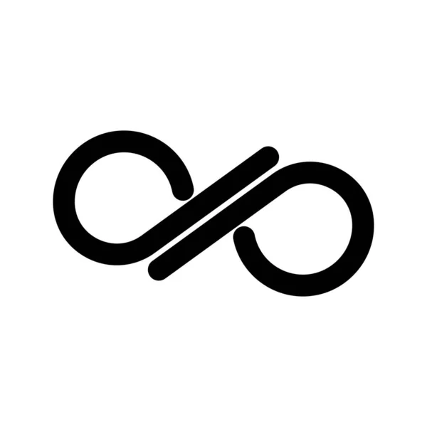 Infinity Symbol Design Template Vector — Stock Vector