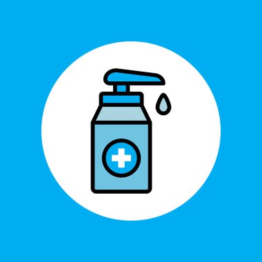 El dezenfektanı pompası şişe jel alkol jeli