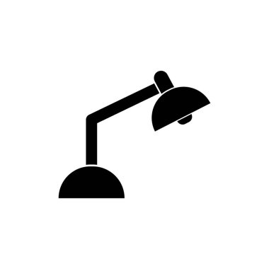 Masa lambası ikonu. Şablon vektörü tasarla