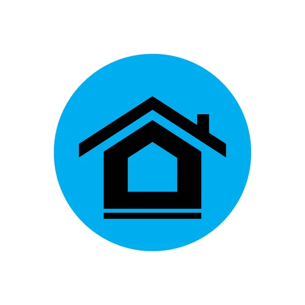 Home Icon Designschablonen Vektor — Stockvektor