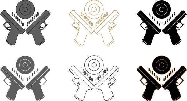 Sunu logo nişancılık yarışma için
