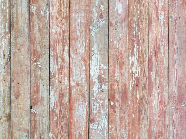 Wooden Background Boards Old Layered Red White Paint Old Painted — Stock Photo, Image