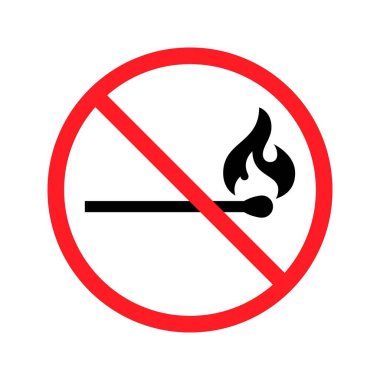 Ateş vektör işareti yok