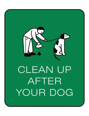 Köpek sahibi imzası. İşaretler yasaklanıyor ve çözülüyor.