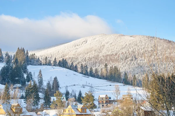 Karpaten schilderachtige berg landschap shot — Stockfoto