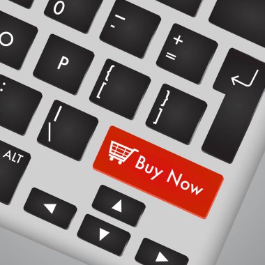 Bilgisayar klavye anahtar şimdi satın almak ve simge ile