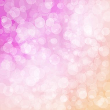 Soyut renkli bokeh ışık arkaplanı