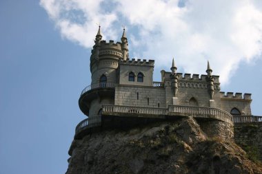 Yalta Ukrayna Deniz Dağları Kırlangıç Yuvası