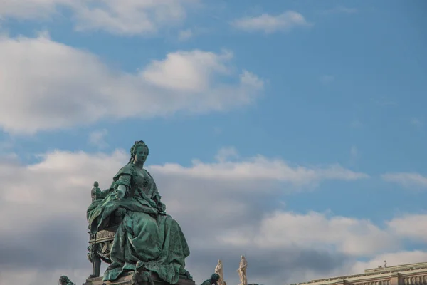 Viena Austria Monumentos Figuras Estatuas — Foto de Stock