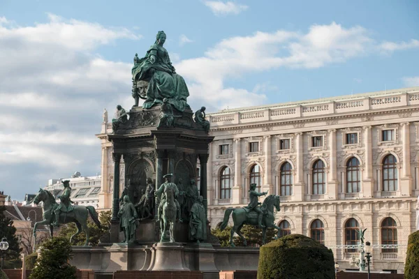 Vienna Austria Monumenti Figure Statue — Foto Stock