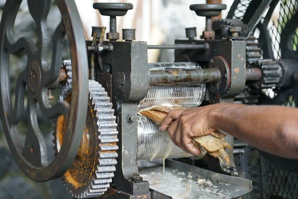 Şeker kamışı suyu makinası