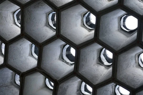 Mimari çatı deseni ve mozaik