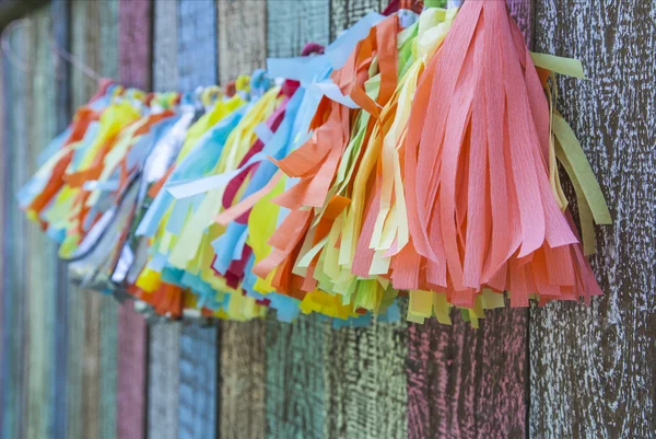 Bright colorful party decoration Stock Image