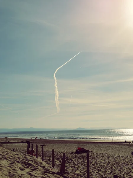 Plaża dla surferów France Hossegor — Zdjęcie stockowe