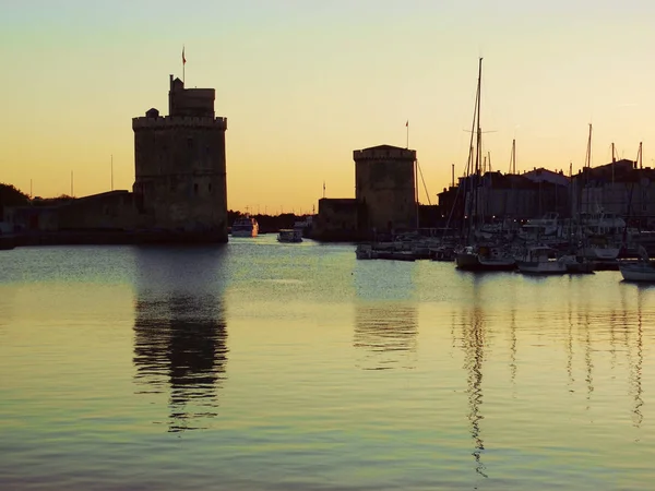 La Rochelle France Sunset — ストック写真