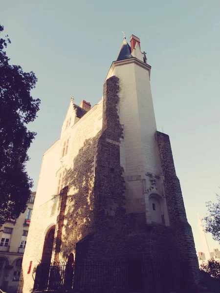 Old City Building em Nantes, na França — Fotografia de Stock