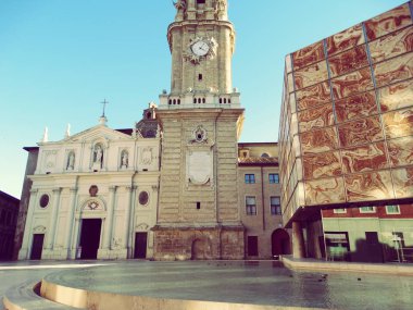 Zaragoza İspanya La Seo Katedrali'nde 
