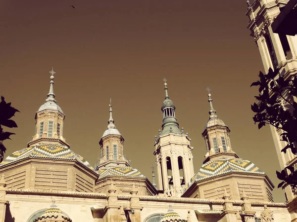 Catedral-Basílica de Nuestra Señora del Pilar —  Fotos de Stock