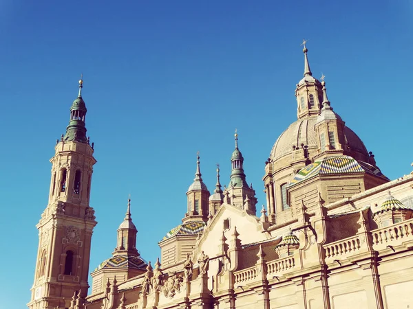 Catedral-Basílica de Nuestra Señora del Pilar —  Fotos de Stock