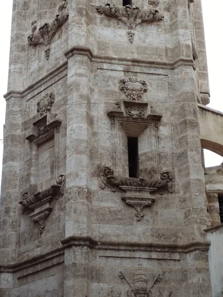 Валенсийская башня Санта-Каталина — стоковое фото