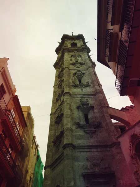 Валенсийская башня Санта-Каталина — стоковое фото