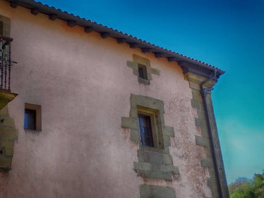 Pasaia Bay Fisher köy evi pembe