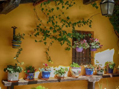 Tipik veranda dekor İspanya