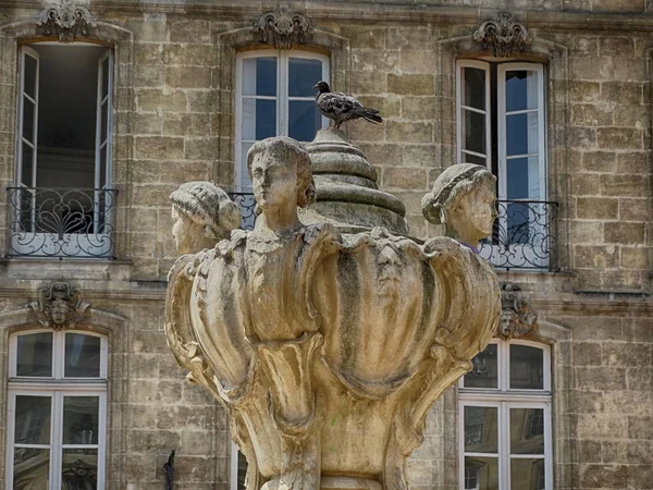Kunst und Architektur in Bordeaux Frankreich — Stockfoto