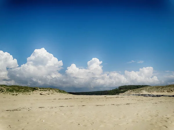 フランスのランド大西洋の海岸線の風景 — ストック写真