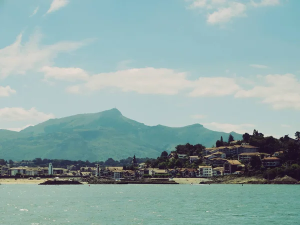 Bahía de Saint Jean De Luz en el sur de Francia Costa Atlántica — Foto de Stock