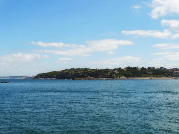 Saint Jean De Luz Bay Güney Fransa Atlantik kıyılarında