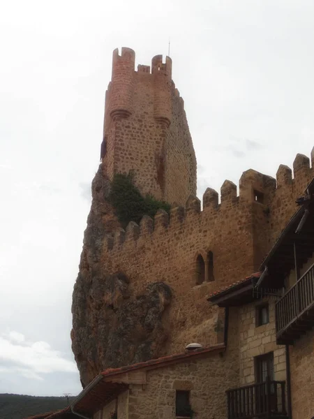 Frias schloss in burgos spanien — Stockfoto